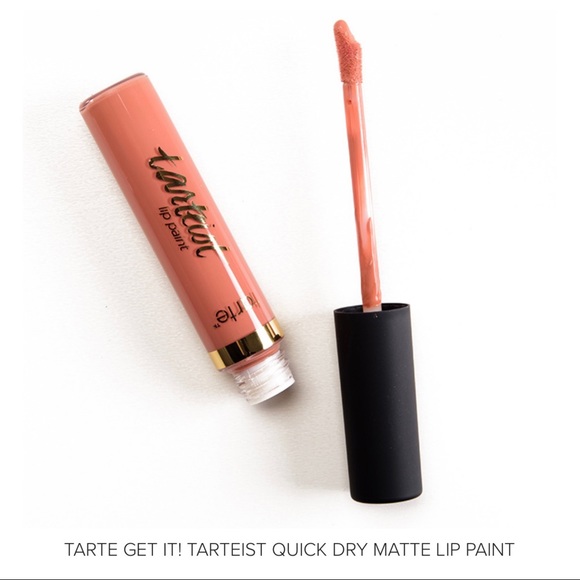🎉HP NIB “Tarteist Lip Paint” In Shade “Get It” Warm Nude Peach 🍑 - Picture 9 of 15